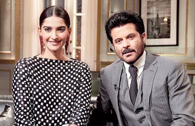 सोनम कपूर अौर अनिल कपूर