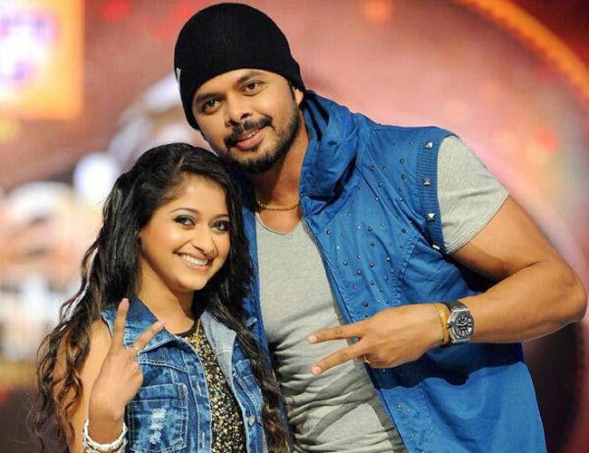 झलक के सेट पर श्रीसंत