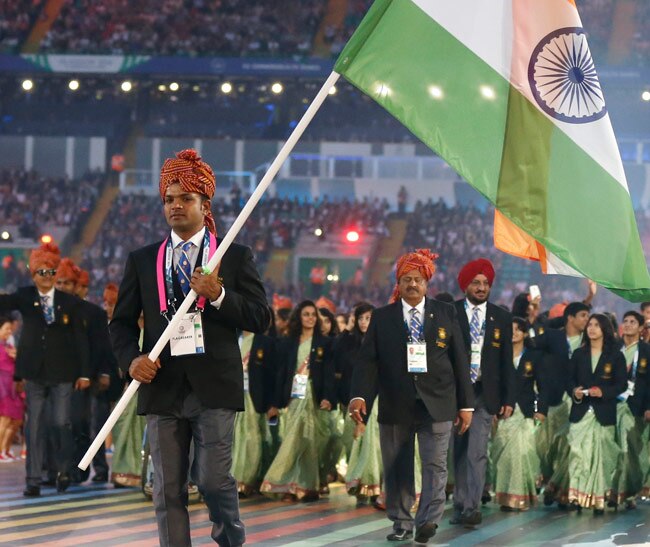 India in CWG 2014 Glasgow