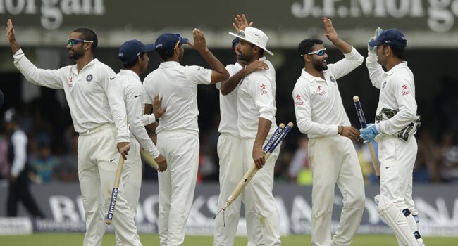 लॉर्ड्स टेस्ट जीतने के बाद टीम इंडिया