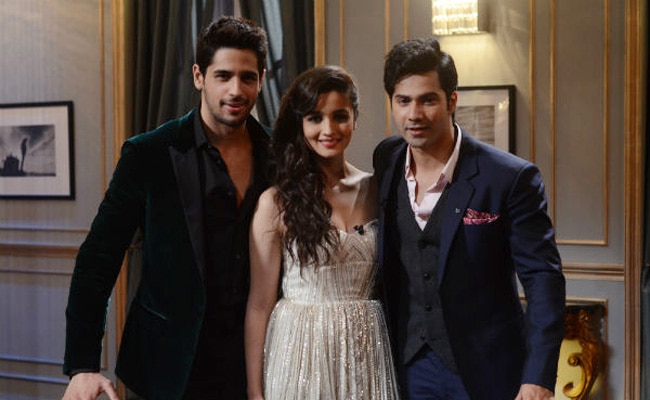 सिद्धार्थ, आलिया और वरुण