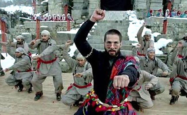 'हैदर' फिल्‍म के बिसमिला गाने में शाहिद कपूर