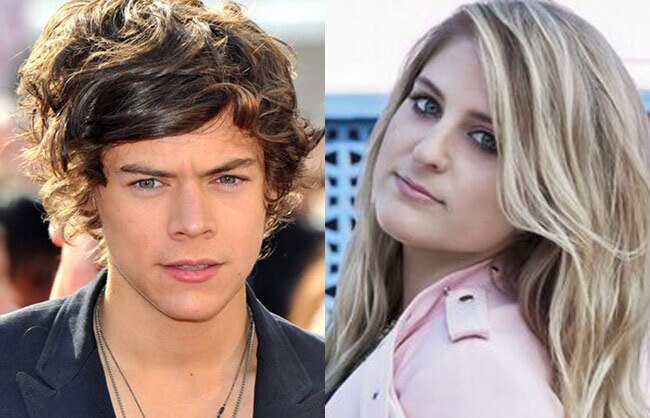 सिंगर हैरी स्टाइल्स और मेगन ट्रेनर