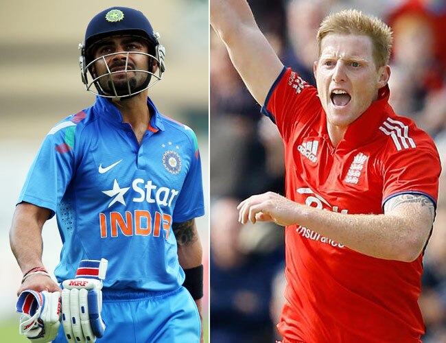 विराट कोहली और बेन स्टोक्स