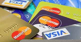 Debit cards, Credit Cards
