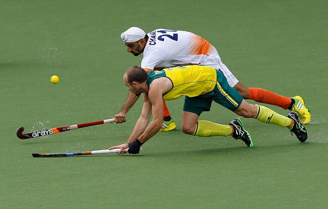 भारत बनाम ऑस्ट्रेलिया मैच का एक दृश्य