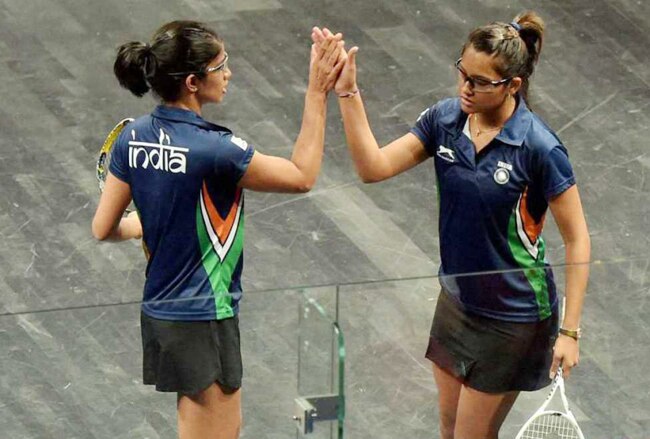 जोशना चिनप्पा और दीपिका पल्लिकल