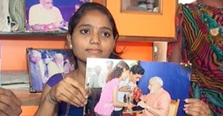 नरेंद्र मोदी की 'धर्मबहन' रिपल प्रजापति