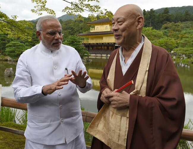 बौद्ध भिक्षु यासु नागामोरी को मोदी ने किया लाजवाब