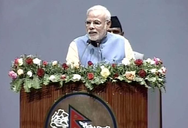 Narendra Modi in Nepal