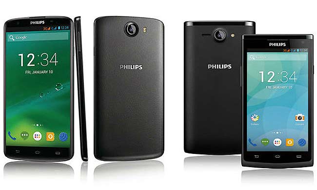फिलिप्स के दो स्मार्टफोन I928 और S388