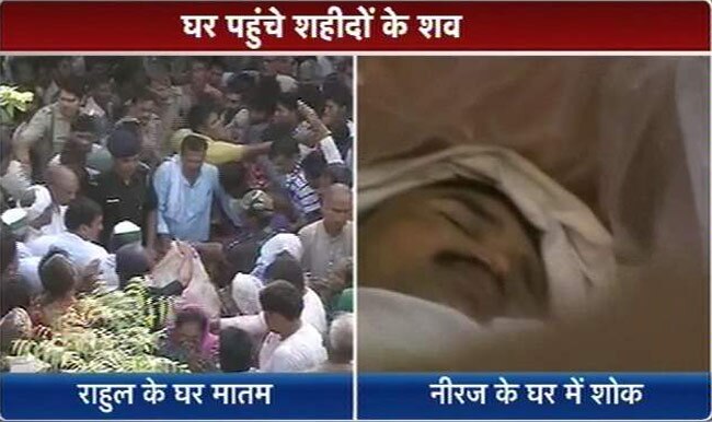 बुलंदशहर पहुंचा शहीद सपूतों का शव