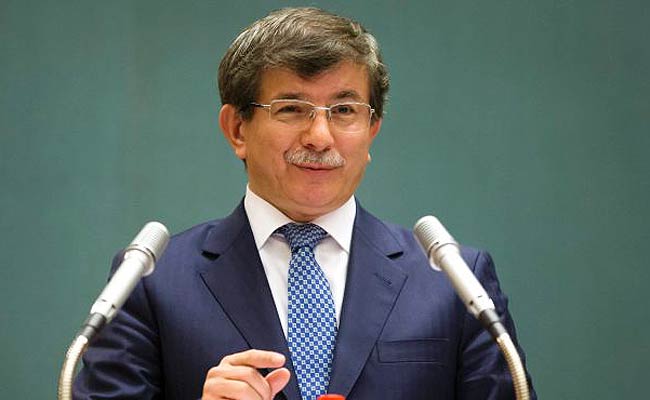 Turkey's Foreign Minister Ahmet Davutoglu