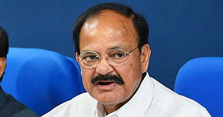 शहरी विकास मंत्री एम वेंकैया नायडू