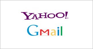 Gmail, Yahoo