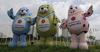 एशियन गेम्स 2014 के शुभंकर