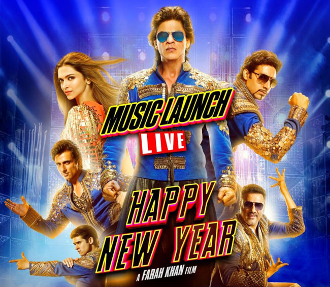 हैप्पी न्यू ईयर का पोस्टर