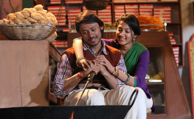 फिल्म 'जिगरिया' के एक सीन में हर्षवर्धन और चेरी