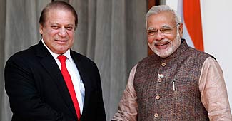 नरेंद्र मोदी और नवाज शरीफ
