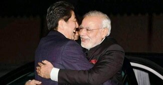 Pm Modi with Shinzo Abe