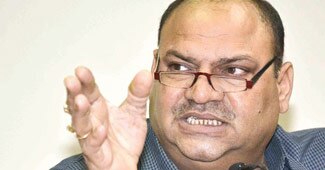 Congress leader Mukesh Sharma