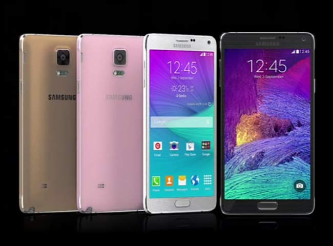 सैमसंग गैलेक्सी नोट-4 को हाल ही बर्लिन में लॉन्च किया गया