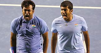 लिएंडर पेस और रोहन बोपन्ना