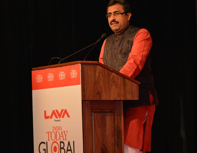 इंडिया टुडे ग्लोबल राउंड टेबल में राम माधव