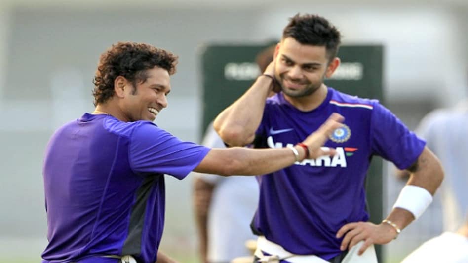 सचिन से टिप्स लेते विराट