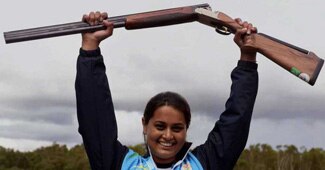 शूटर श्रेयसी सिंह की फाइल फोटो