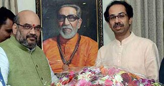 अमित शाह और उद्धव ठाकरे