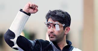 अभि‍नव बिंद्रा की फाइल फोटो