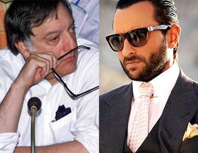 Legendary cricketer Mansur Ali Khan Pataudi  and Actor Saif Ali khan