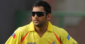 चेन्नई सुपर किंग्स के कप्तान धोनी की फाइल फोटो