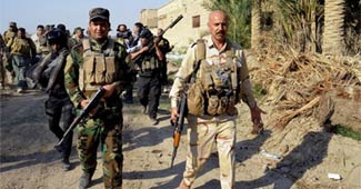 जर्फ अल सखर में इराकी सेना और शिया मिलिशिया