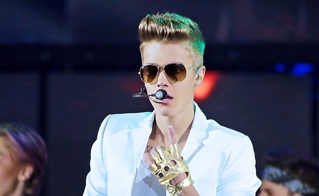 Singer Justin Bieber
