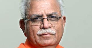 मनोहर लाल खट्टर की फाइल फोटो