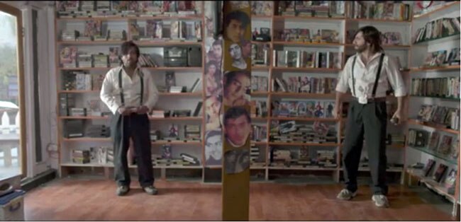 फिल्‍म 'हैदर' में रजत भगत और सुमित कौल