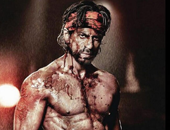 'हैप्‍पी न्‍यू ईयर' का हिंदी पोस्‍टर