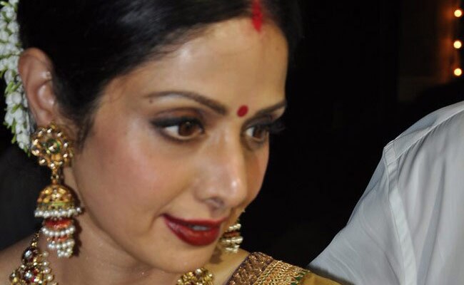Actress Sridevi