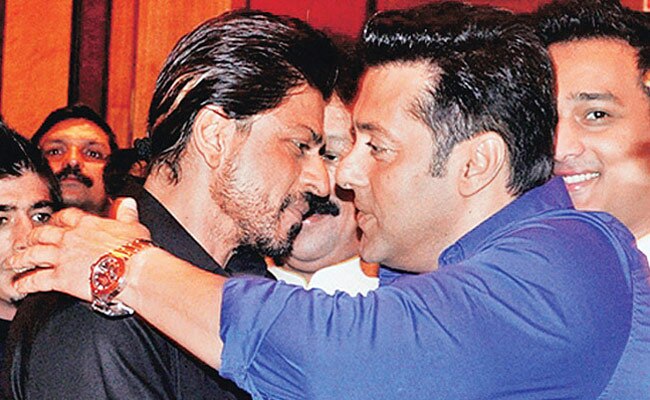 Actor Shahrukh Khan and Salmaan khan