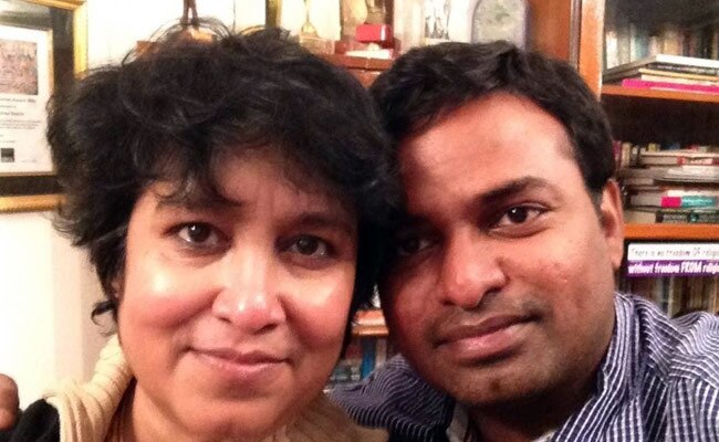 Taslima Nasreen With boy friend