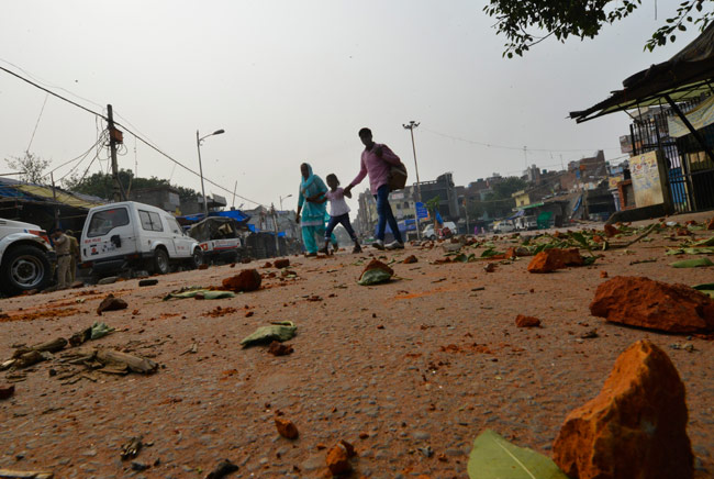 त्रिलोकपुरी में सांप्रदायिक हिंसा