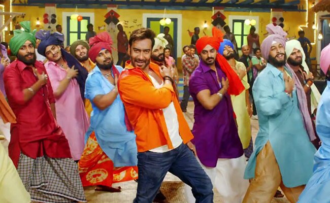 एक्शन जैक्सन के 'पंजाबी मस्त' गाने का एक सीन