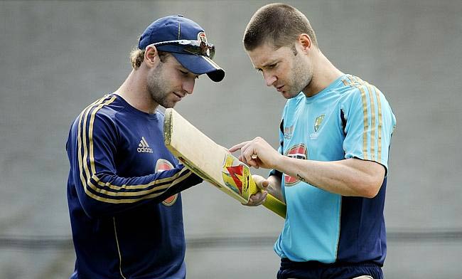 File photo: माइकल क्लार्क और फिलिप ह्यूज