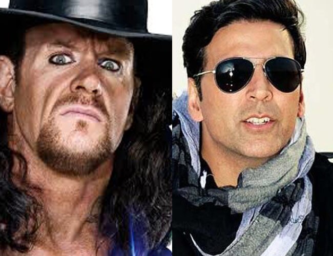 Akshay kumar and Undertaker