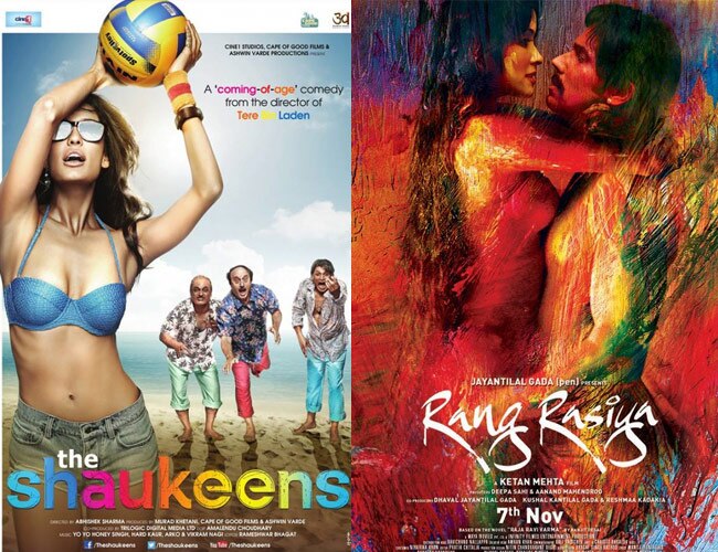 film The Shaukeens  and Rang Rasiya