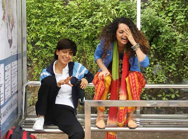 कंगना रनोट बॉडी डबल के साथ