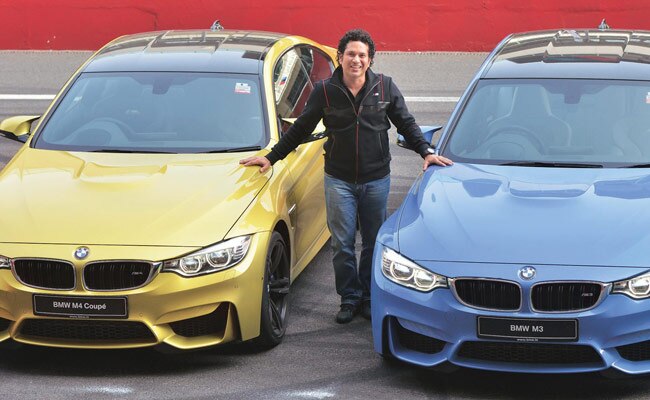 BMW M3 और M4 के साथ सचिन तेंदुलकर