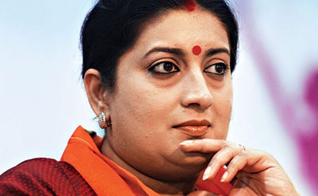 HRD Minister- Smriti Irani
